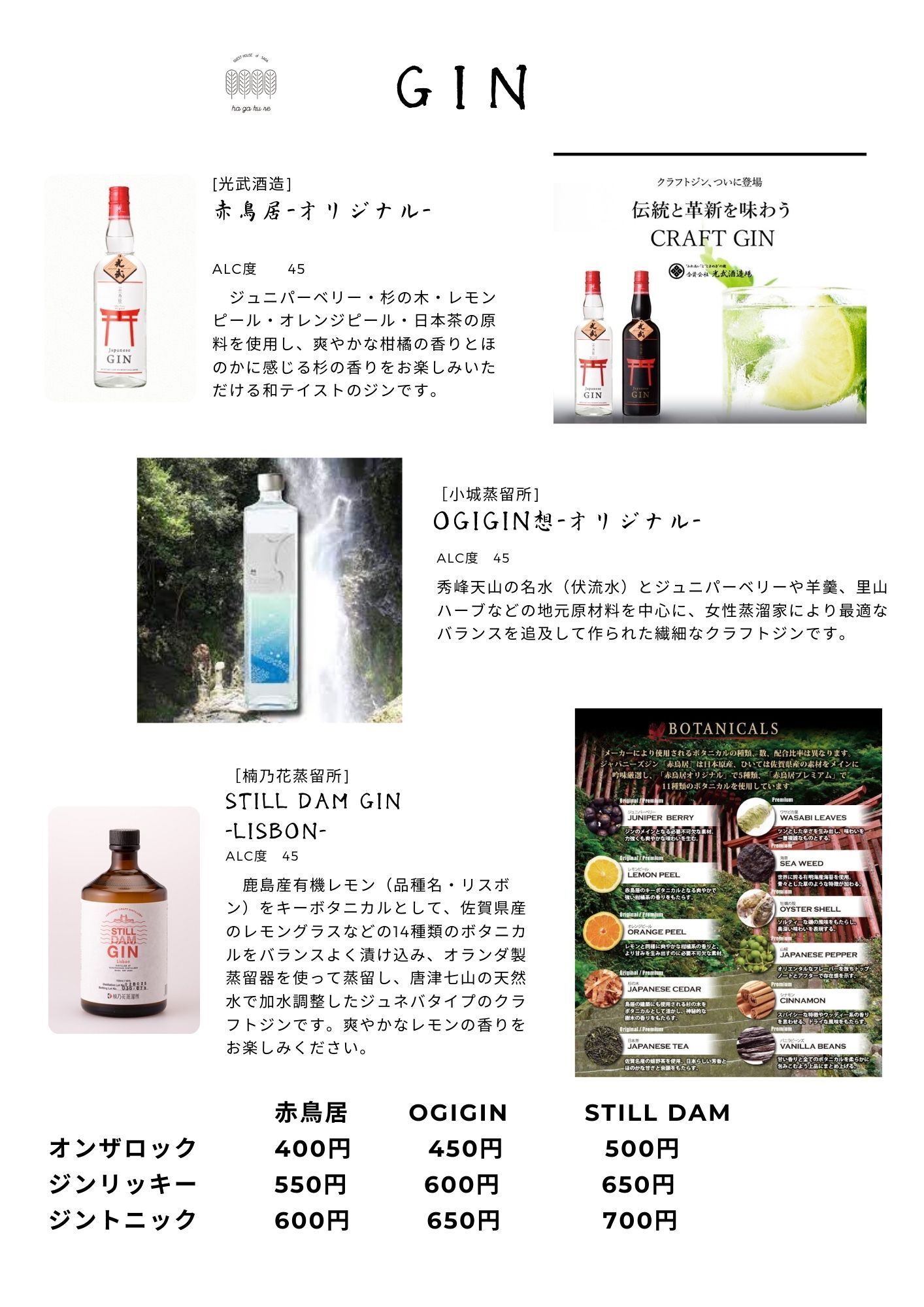 佐賀のジン Saga Gin